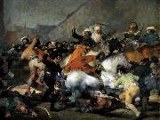 Francisco de goya y Lucientes The Second of May, 1808 Sweden oil painting artist